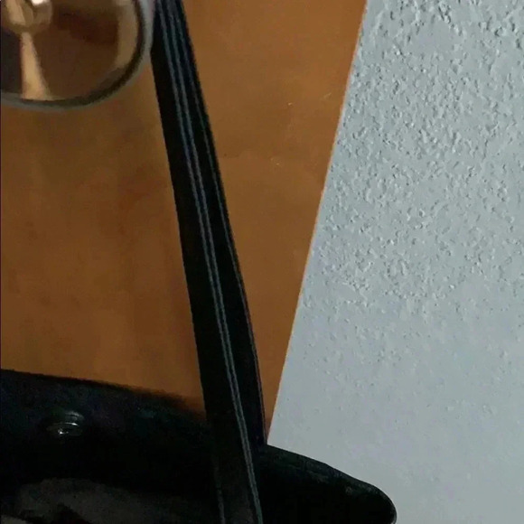 Candies Black and Silver Strip ladies Tote - Picture 2 of 4